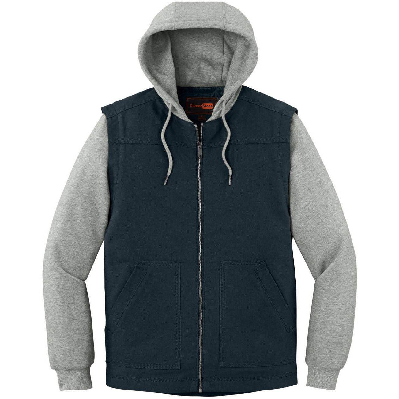 Navy/ Heather Grey